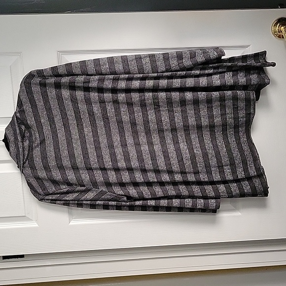 Striped Long Sleeve Cardigan - Picture 7 of 7